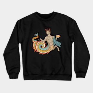 Ichthyocentaur by Greek Myth Comix Crewneck Sweatshirt